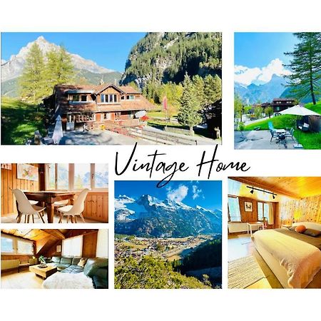 Cozy Apartment In Vintage House In Kandersteg Luaran gambar