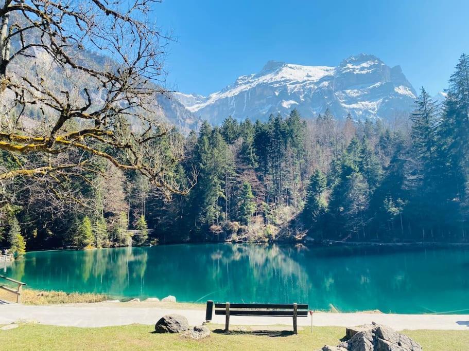 Cozy Apartment In Vintage House In Kandersteg Luaran gambar